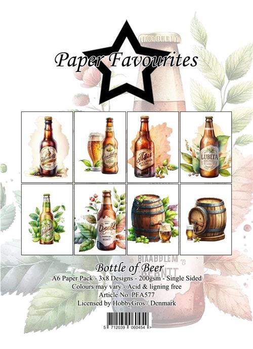 By Lene Bootle of beer 24 stk 10,5x14,85cm 200g